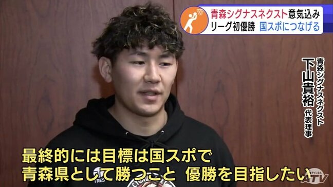 社会人バスケットボールチーム「青森CYGNUS NEXT」　3月の全国大会への意気込み語る「優勝を目指したい」|TBS NEWS DIG