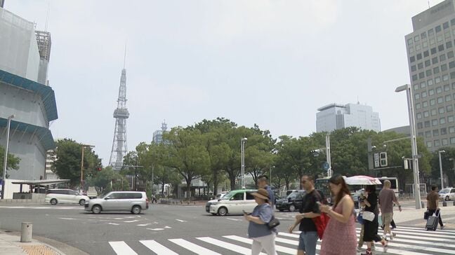 きょうも暑い！愛知･三重に｢熱中症警戒アラート｣ 水分･塩分補給やエアコン使用 できるだけ短時間での外出など対策を|TBS NEWS DIG