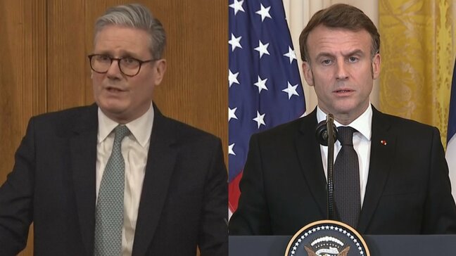 英仏首脳が電話会談 トランプ氏のリーダーシップを歓迎「いかなる交渉もウクライナ中心」再確認|TBS NEWS DIG