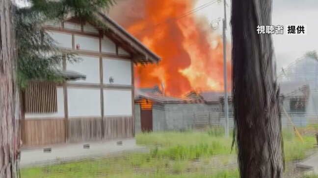 【火災続報】焼け跡から男性の遺体　この家の９１歳住人か　山梨|TBS NEWS DIG