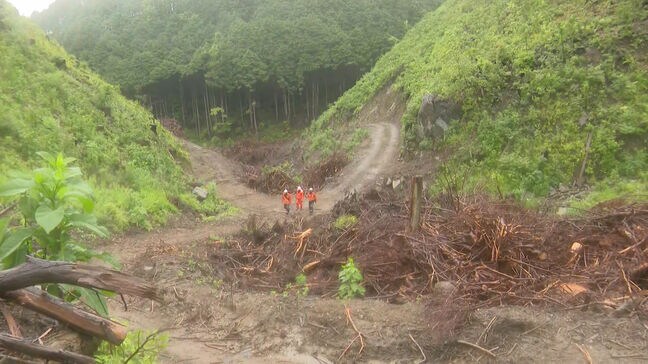 福岡県久留米市の山林火災 21日午後4時に「鎮火」|TBS NEWS DIG