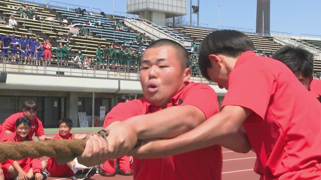 五月晴れの体育大会　新学年の絆深める　大分舞鶴高校|TBS NEWS DIG