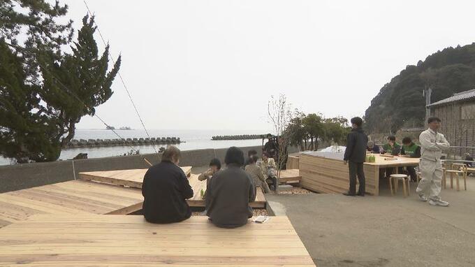 氷見市姿の解体公費跡地に「アブガシマテラス」オープン　富山　|　富山のニュース｜天気・防災｜チューリップテレビ