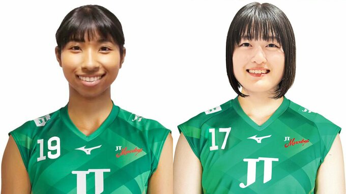 バレー日本代表 宮部愛芽世がJTマーヴェラス入団発表 姫路の姉・藍梨と8日の皇后杯で姉妹対決も|TBS NEWS DIG