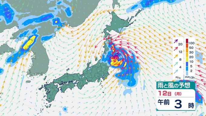 【最新・台風情報】台風5号12日朝に東北地方を直撃 予想雨量は300ミリ 大雨に厳重警戒|TBS NEWS DIG