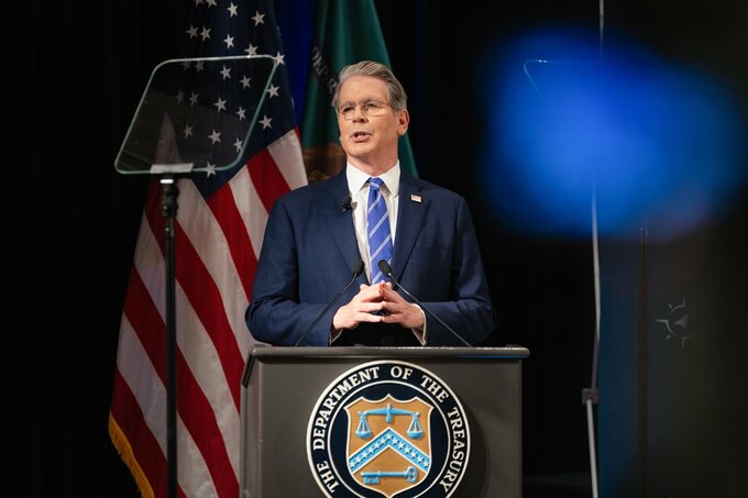 ベッセント長官、片山財務相と協議－日本国債売りが米国債に波及