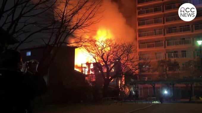 【続報】工場 兼 住宅と倉庫2棟が全焼　通報から10時間後消し止められる　マツダスタジアム近く　|　RCC NEWS | 広島ニュース | RCC中国放送