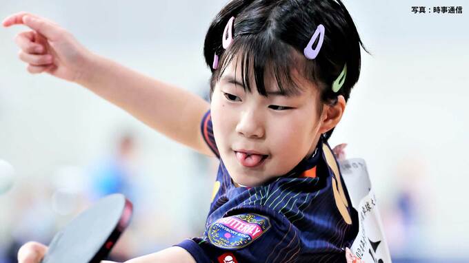 11歳 松島美空 高校生2人を破り3回戦進出！初戦はフルゲームも2戦目はストレート勝ち【全日本卓球選手権大会】|TBS NEWS DIG