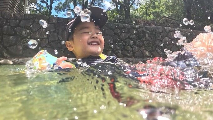 【夏休みおすすめスポット】直川憩の森公園　無料で楽しめる河川プール＆カブトムシふれあい体験　大分・佐伯市　|　大分のニュース｜OBS NEWS｜大分放送