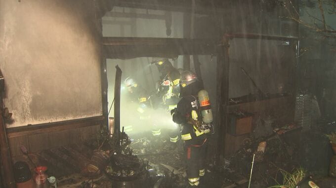 「空が赤くなっている」民家で火事　１人が行方不明　鳥取県・大山町　|　BSSニュース | BSS山陰放送