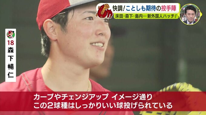 “初の開幕投手” めざしギア上げる床田寛樹＆森下暢仁　広島カープ 沖縄キャンプ　田村俊介はきょうも２塁打　先輩･大瀬良に聞く斉藤優汰の成長　|　RCC NEWS | 広島ニュース | RCC中国放送