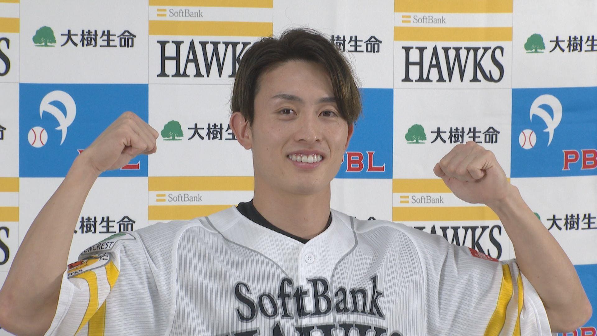 ホークスの周東佑京選手が月間MVP初受賞「非常に嬉しいこと」 | TBS
