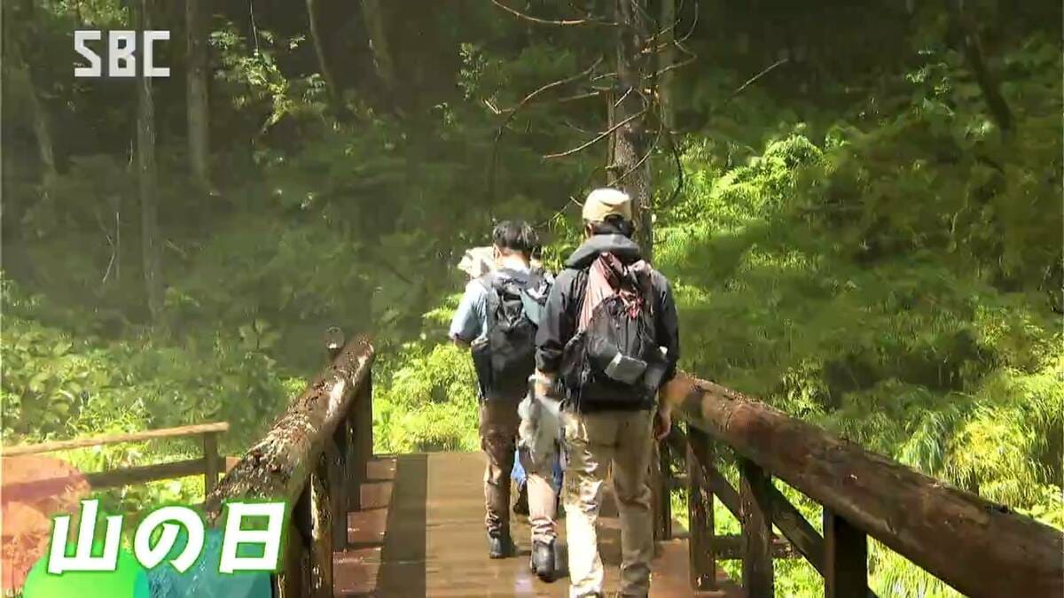 とても涼しい」山の日で乗鞍高原の「善五郎の滝」 観光客でにぎわう