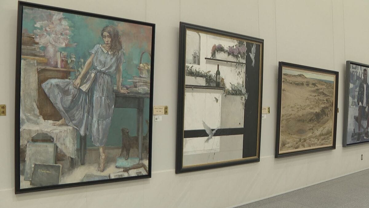 日展名古屋展2025はじまる 気鋭の作家らによる500点の作品を展示 CBC