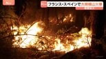 フランス・スペインので大規模山火事の延焼続く　フランス25万人超が避難　スペイン約10万人が避難または自宅待機の対象に|TBS NEWS DIG