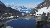 温泉総選挙の絶景部門で全国4位の露天風呂 廃業の危機乗り越え眼下の雪景色を独り占めする「馬曲温泉」渓谷沿いの氷柱を間近に見る開放感抜群の「天空の小鳥風呂」とは | SBC NEWS | 長野のニュース | SBC信越放送