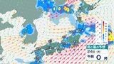 雷伴い警報級の大雨へ【雨と風の動きシミュレーション】24日にかけ土砂災害、浸水、河川の増水に注意・警戒 富山 | 富山のニュース|天気・防災|チューリップテレビ