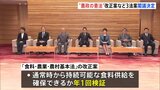 食料安全保障が柱 農水省「食料・農業・農村基本法」の改正案など3法案を閣議決定|TBS NEWS DIG
