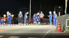 乗用車が自転車の男性に追突し現場から逃走 男性は意識不明の重体 警察がひき逃げ事件として捜査 栃木・真岡市 |TBS NEWS DIG