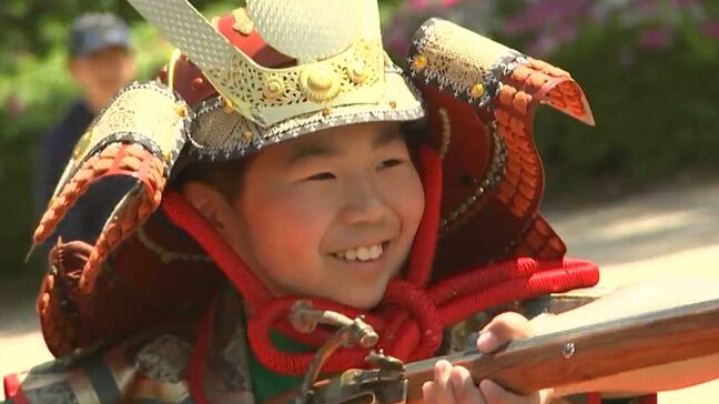 こどもの日に「烏城おしろあそび」戦国武将の気分を味わえる体験型イベント 岡山城で午後3時まで|TBS NEWS DIG