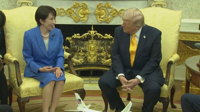 【速報】高市総理「世界中に平和と繁栄をもたらせるのはトランプ大統領だけ」 中東情勢めぐり支持の意向伝達 日米首脳会談|TBS NEWS DIG
