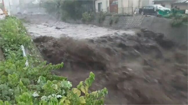 台風10号による大雨で道路寸断 3つの集落で9世帯13人が孤立状態に 大分|TBS NEWS DIG