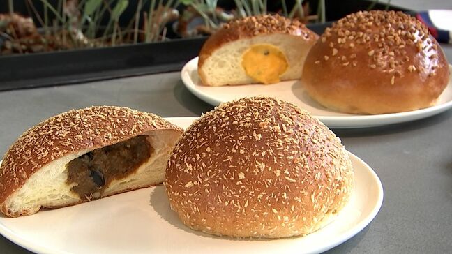 ファジアーノ岡山・ルカオ選手をイメージしたパンを販売 通常の1.5倍のパンにブラジル料理の具材入り|TBS NEWS DIG