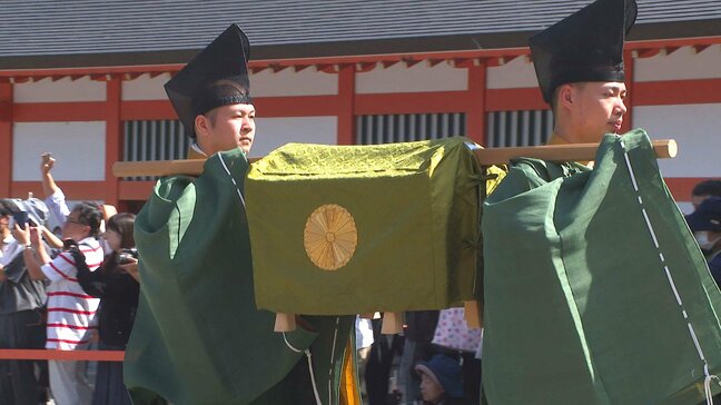 宇佐神宮で10年に一度の「勅祭」厳かに開催 天皇陛下の使者を迎える伝統行事 創建1300年 |TBS NEWS DIG