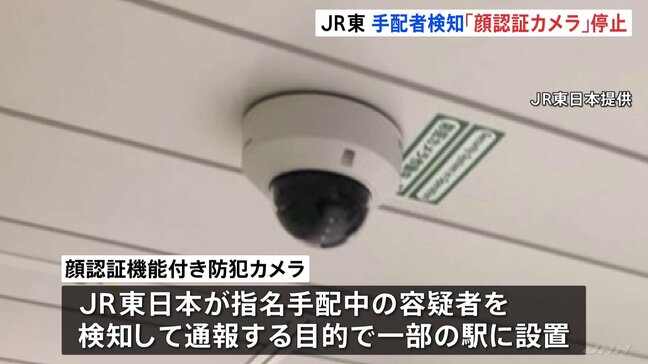 JR東日本 顔認証機能付き防犯カメラの運用を停止　東京五輪の防犯対策で導入 「外部企業との契約が終わったため」|TBS NEWS DIG