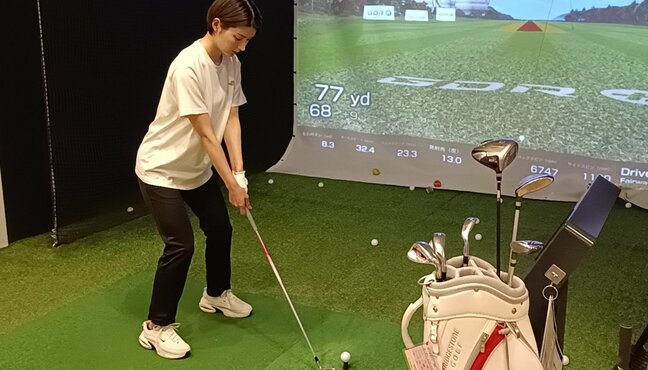 「私、ゴルフ始めます！」後生川 凜アナのGOLF コースデビューへの道 vol.1|TBS NEWS DIG
