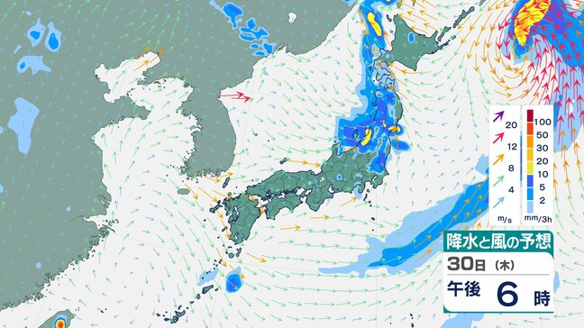 新潟で24時間120ミリ予想 これまでに降った雨で地盤緩む所も 北陸は少ない雨量でも土砂災害警戒 警報級拡大の恐れ【雨と風のシミュレーション】|TBS NEWS DIG