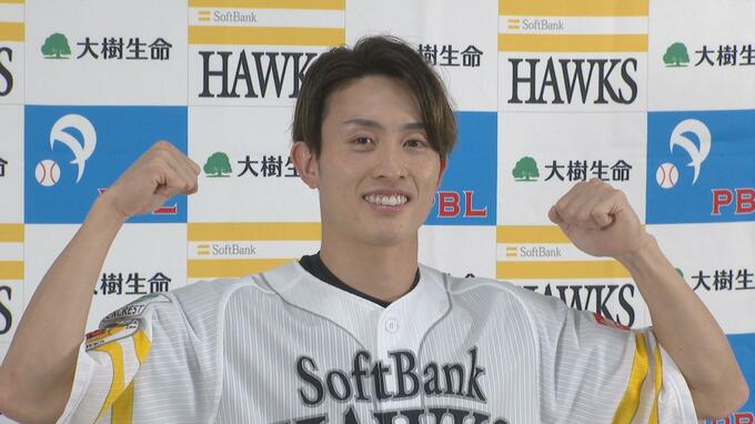 ホークスの周東佑京選手が月間ＭＶＰ初受賞「非常に嬉しいこと」　|　福岡のニュース｜RKB NEWS｜RKB毎日放送