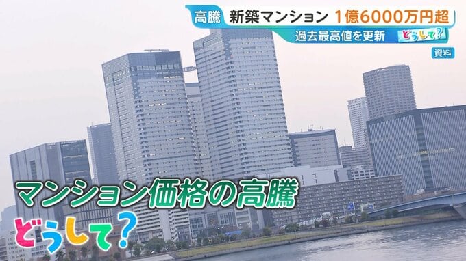 首都圏「新築マンション」平均1億6000万円超！“脱・タワマン”で戸建てに住みかえも…今後どうなる？【ひるおび】|TBS NEWS DIG