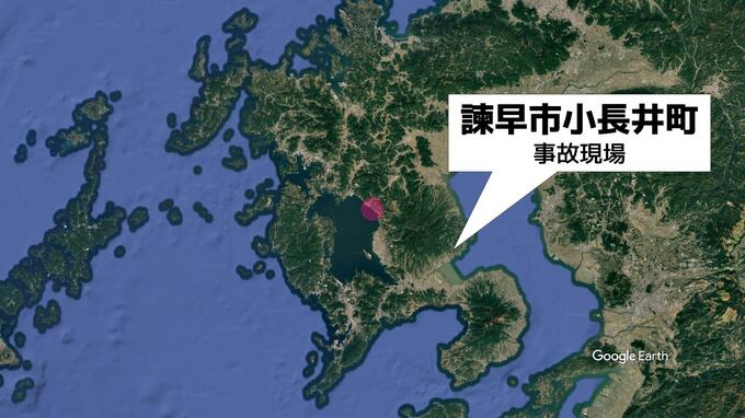 水道管工事中に油圧ショベル横転　51歳作業員が圧死【長崎・諫早】|TBS NEWS DIG
