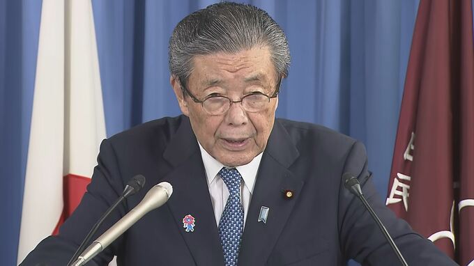 自民・森山幹事長「責任政党として引き下げることは適当ではない」消費減税を重ねて否定