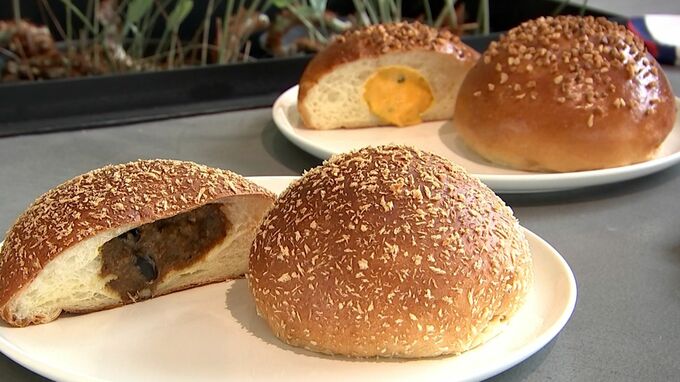 ファジアーノ岡山・ルカオ選手をイメージしたパンを販売　通常の1.5倍のパンにブラジル料理の具材入り|TBS NEWS DIG
