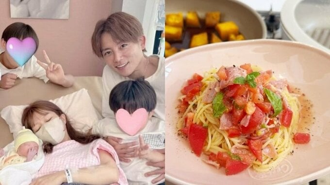 【 杉浦太陽 】妻・辻󠄀希美さんからのリクエスト「冷製パスタ作ったよ」　辻󠄀さんも料理に参加「ノンも赤ちゃんも元気」|TBS NEWS DIG