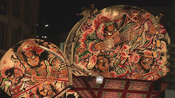 「弘前ねぷたまつり」開幕！　武者絵が夜の城下町を躍動　「神戸ねぷた」も出陣　|　青森のニュース│ATV NEWS│青森テレビ
