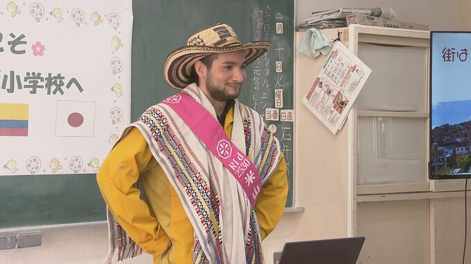 ネパールとコロンビアからの留学生、小学校で授業　自然や食べ物、文化伝える　福島・郡山市|TBS NEWS DIG