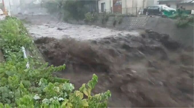 台風10号による大雨で道路寸断　3つの集落で9世帯13人が孤立状態に　大分　|　大分のニュース｜OBS NEWS｜大分放送