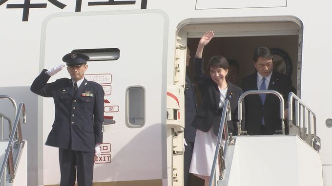 【速報】高市総理 アメリカ・ニューヨークから帰国|TBS NEWS DIG