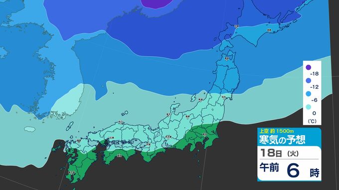 雪はいつ、どこで降る？19日にかけて東日本～西日本の山沿いで積雪の可能性　北日本を中心に降雪量が多くなる見込み　この時期としては強い寒気が流入【寒気と雪のシミュレーション掲載】　|　SBC NEWS | 長野のニュース | SBC信越放送