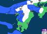 九州大雪の予想　雪のシミュレーション21日（木）～23日（土）「平地・山地ともに大雪のおそれ」福岡・佐賀・大分・長崎・熊本・宮崎・鹿児島・山口の降雪量|TBS NEWS DIG