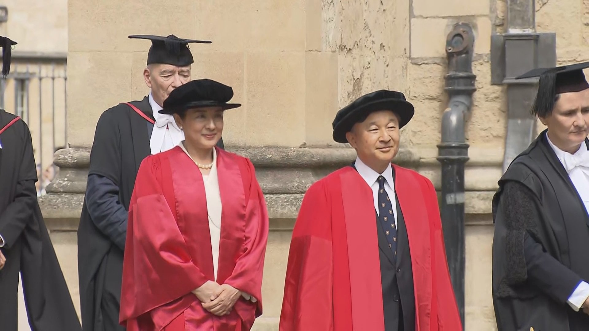 皇后さま オックスフォード大学総長から名誉法学博士号を贈られる 1991