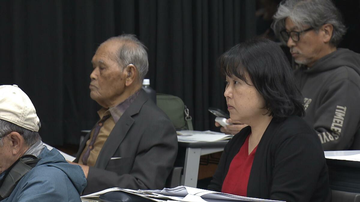 旧陸軍32軍司令部壕の展示施設開設へ 県が住民と意見交換　渋滞や駐車場問題で懸念上がる