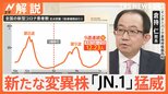 倉持医師「早めに受診を」感染拡大の新型コロナ“第10波”か 新たな変異株「JN.1」が猛威・・・全国の患者数が9週連続で増加【Nスタ解説】|TBS NEWS DIG