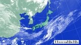 関東甲信　１時間に多い所で50ミリの非常に激しい雨の予想も　11日夜遅くは低い土地の浸水、河川の増水や氾濫に警戒を　12日昼前から夜遅くにかけては落雷や竜巻などの激しい突風、局地的な激しい雨に注意を|TBS NEWS DIG