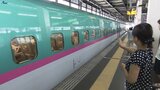 Uターンラッシュピーク 盛岡駅の新幹線ホームに別れを惜しむ姿 指定席は終日ほぼ満席|TBS NEWS DIG