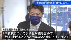 【速報】木原官房副長官「消費税を上げるということはない」少子化対策めぐり| TBS CROSS DIG with Bloomberg
