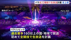 パリ五輪 パラリンピック全ての競技を“生放送”計画　過去最多の160以上の国と地域で放送へ| TBS CROSS DIG with Bloomberg